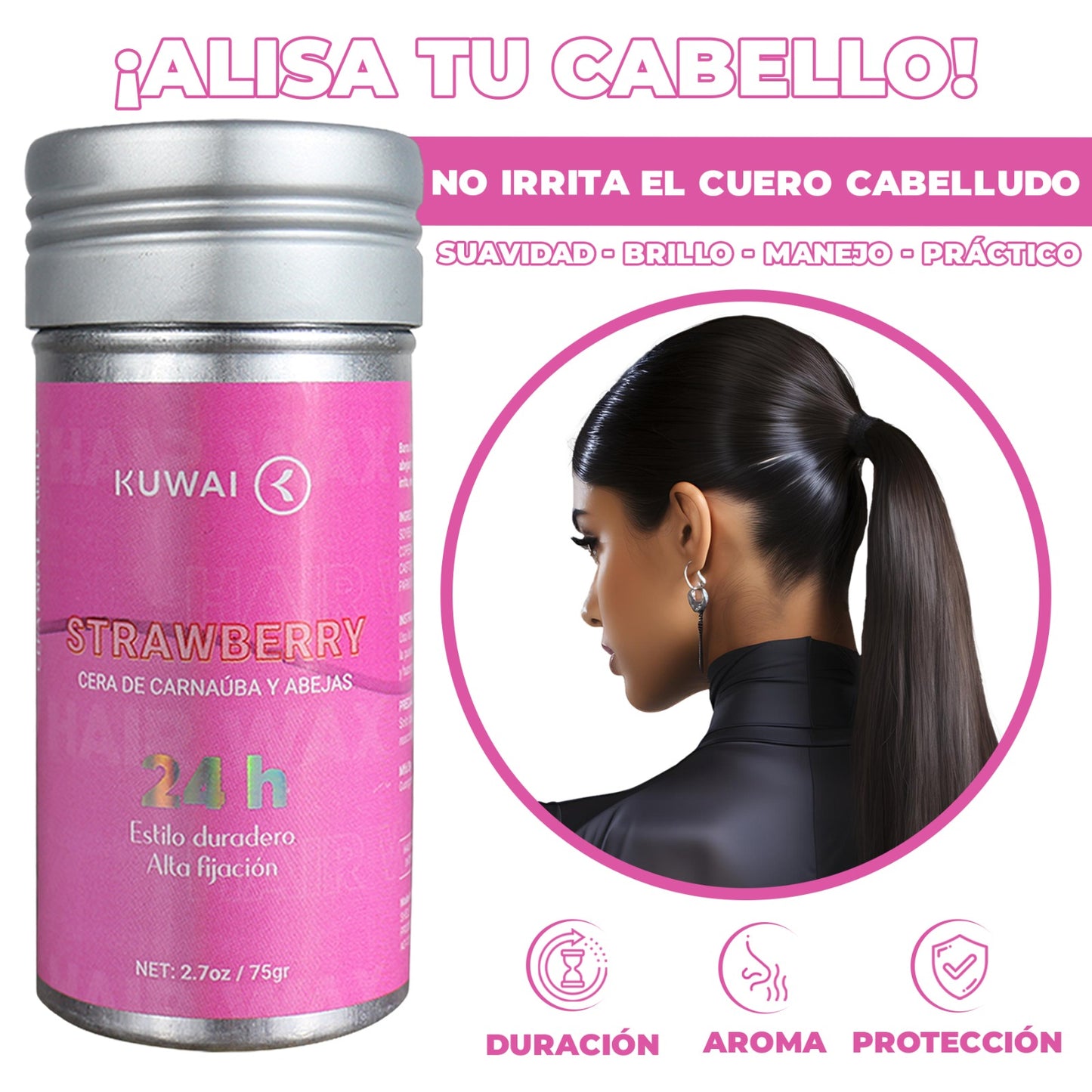 CERA PARA EL CABELLO DE KUWAI